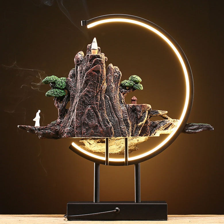 Plateau Incense Furnace Lamp