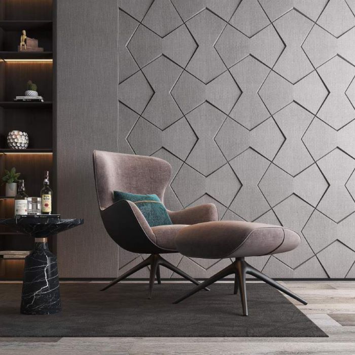 Empyrean Leather Wall Panels